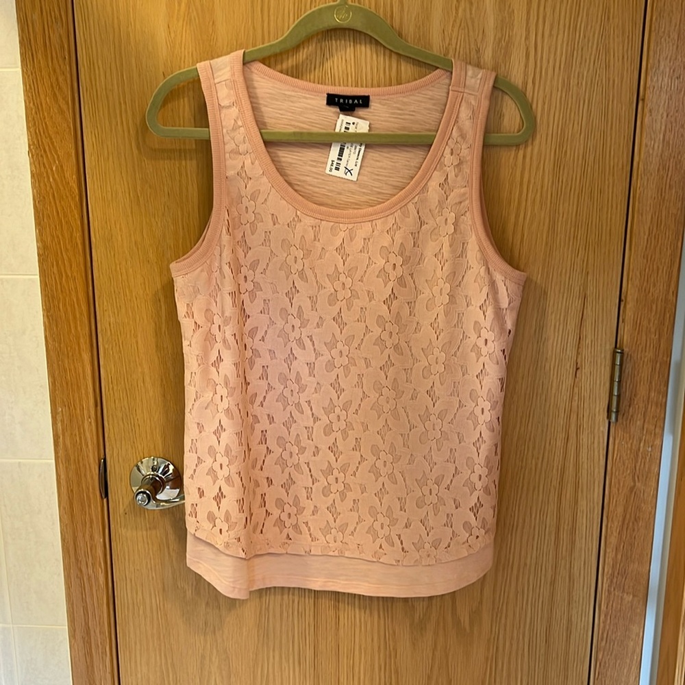 TRIBAL TOP lace front NWT